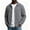 Gray, variant on Vxararl Checkerboard Jacket for Men Vintage Button‑Down Casual Checkerboard Shirt Shacket, Check Overshirt with Side Pockets for Fall Daily Casual Outerwear Black 3xL