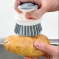 thumbnail image 5 of Cepillo multiusos para platos con mango, cepillos para fregar la cocina para limpiar, 5 of 5