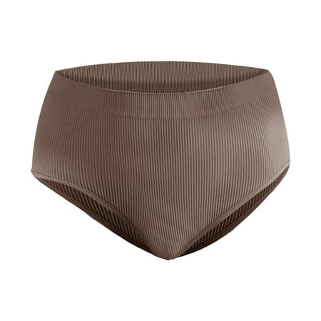 

Women Underwear Threaded Cotton File Seamless Large Size Mid-Waist Underpanties Soft Briefs Stretchy Slim Briefs Stretchy Female Underpanty Panties Comfort Undergarments