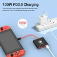 thumbnail image 5 of DOONJIEY Portable Switch TV Dock Station 3 in 1 USB-C Hub with 4K HDTV,USB3.0,PD 100W Ports for Nintendo Switch/OLED Steam Deck Mac Pro, 5 of 16