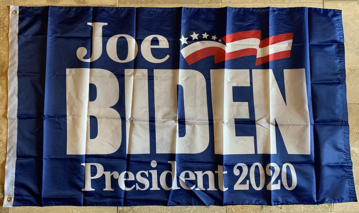 Free Shipping from USA. 3’X5’ JOE BIDEN FOR PRESIDENT 2020 Flag 