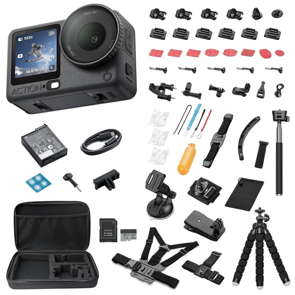 Cámara de Acción DJI Osmo Action 6 Impermeable 8K Kit 64GB