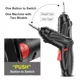thumbnail image 5 of Kits de destornilladores inalámbricos recargables con estilo recto y pistola Destornillador eléctrico potente Pistolas de tornillo pequeño, 5 of 5