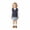 Navy, variant on Toddler Kids Sweater Vest V Neck Cable Knit Sleeveless Uniform Knitwear
