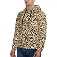 thumbnail image 2 of Hoodies for Men - trendy Leopard pattern Long Sleeve Comfrt Men'S Fashion Hoodies & Sweatshirts, Sweatshirts for Men Hoodies Pullover Clothing Clothes with Pouch, 2 of 7
