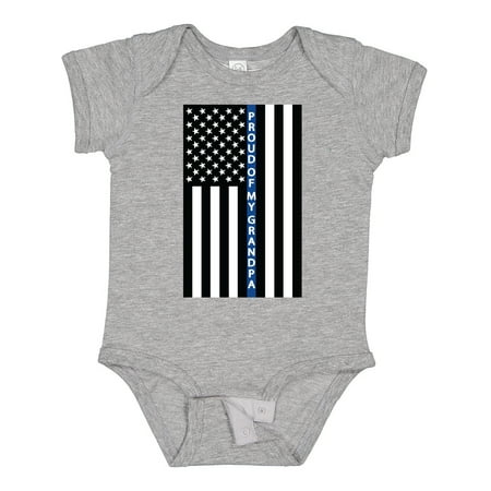 

Inktastic Grandpa Police Law Enforcement Gift Baby Boy or Baby Girl Bodysuit
