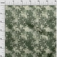 thumbnail image 3 of oneOone Silk Tabby Green Fabric Abstract Texture Sewing Craft Projects Fabric Prints By Yard 42 Inch Wide, 3 of 5