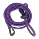 thumbnail image 3 of Cordón de Correa Elástica de 120 Cm, Cuerda de Seguridad con Mosquetón para Remo , Púrpura, 3 of 6