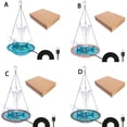 thumbnail image 3 of Methold Fuente flotante para jardín con construcción avanzada de ABS y metal para una bañera de exterior duradera. Suministros de alimentación y agua para mascotas azul, 3 of 6
