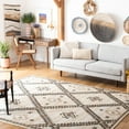 thumbnail image 2 of SAFAVIEH Kilim Aindreas Tribal Area Rug, Ivory/Black, 9' x 12', 2 of 8