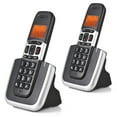 thumbnail image 1 of Expandable Cordless Phone System with 3 Lines Display Support 5 Handsets Connection Call Block Hands-free Calls 16 Languages, 1 of 5