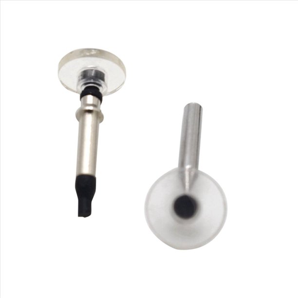 20 Piezas Universal Stylus Pen Disco Transparente Pantalla Capacitiva Lápiz Táctil Punta de Repuesto Dibujo Escritura Nib Cabezal de Lápiz