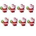 thumbnail image 2 of Figura Decoración Mesa de Navidad Decoración Santa Claus Figura Árbol de Navidad Figura Regalo Adornos en miniatura Accesorios de bricolaje 8 piezas Zhivalor HFP-0345, 2 of 4