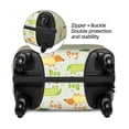 thumbnail image 4 of Daiia Dachshund Dog Puppy Luggage Cover, Thickened Washable Travel Luggage Covers, Elastic Unique Baggage Covers for 18-20 inch Luggage-Small, 4 of 9