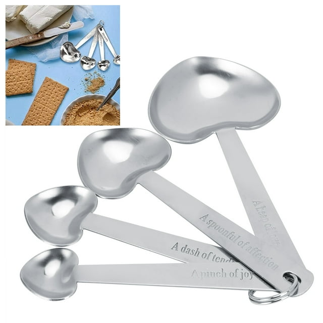 Superficie Lisa Herramienta De Horno De Tazas De Medición Fácil De Limpiar, Cucharas De Medición Higiénica, Leche De Cuchara Para Medir El Polvo Para El Agua Familiar Para La