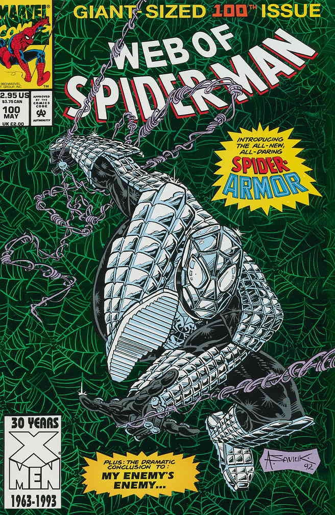 Cover of Web of Spider-Man #100