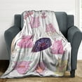 thumbnail image 3 of Pokemon Gengar Throw Blanket Cute Flannel for Boys Girls Men Women, 3 of 7
