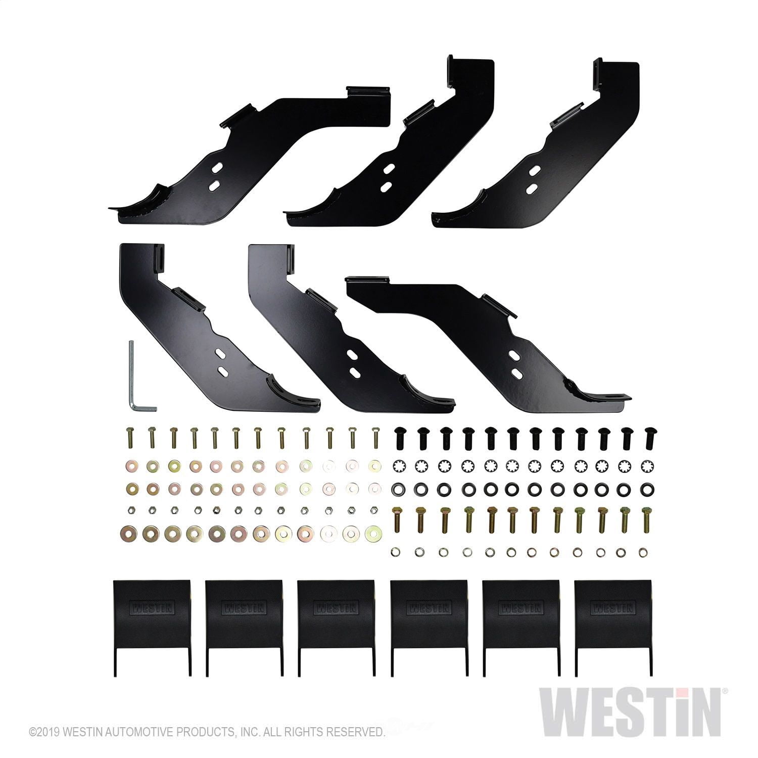Westin 21-54155 PRO TRAXX 5 Oval Nerf Step Bars