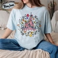 thumbnail image 5 of Disney Floral Castle Shirt, Vintage Disney T-Shirt, Magic Kingdom Shirt, Disneyland Shirt, Magical Kingdom, Princess Castle Shirt, 5 of 6