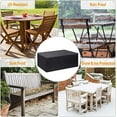 thumbnail image 5 of Garden Furniture Cover - Waterproof Protective Garden Table Cover for Garden Furniture Seating Groups - Breathable Cover for Garden Furniture Seating Sets, Garden Tables and Furniture Sets, 5 of 5