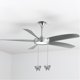 thumbnail image 1 of KAKOWELY 2Ud Cadena De Decorativa Para Ventilador Y Con Pendiente Plateado, 1 of 7