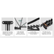 iToolMax Wall Mounted Firewood Kindling Splitter - 2024