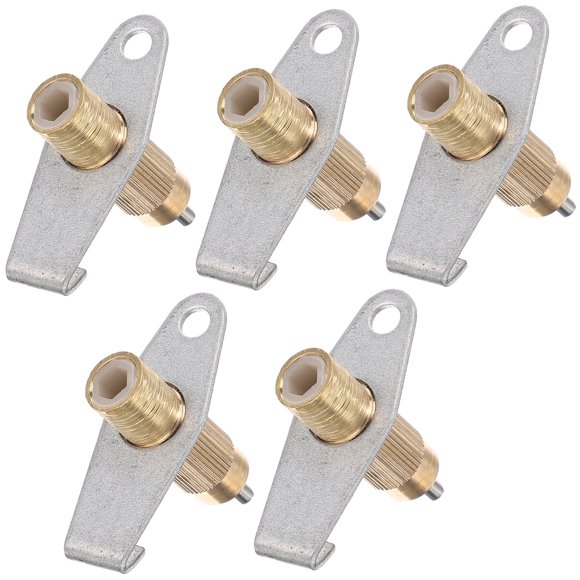 5 Pcs Rabbit Water Fountain Rabbits Waterer Nozzles Trough Feeder Dispenser for Drinking Feeding Tool