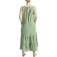thumbnail image 2 of Max Studio womens  Sleeveless Maxi Tiered Tank Dress, m, 2 of 3