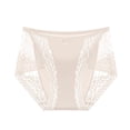 thumbnail image 2 of Sngxgn Women’s Comfort Cotton Underwear Brief Panty, Lightweight Underwear, Stretch Brief(Beige,M), 2 of 4