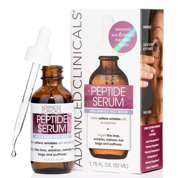 Péptidos concentrados Serum Advanced Clinicals 6X, 50 ml