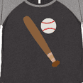 thumbnail image 4 of Inktastic Baseball Bat and Ball Women's Plus Size T-Shirt, 4 of 5