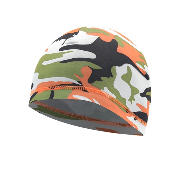 Eigraketly Cooling Skull Caps Tela de malla a prueba de frío Ciclismo Moda Servicio prolongado Protección solar Transpirable Forro de casco a prueba de Ciclismo YM-M-C-06naranja Eigraketly OD019374-16