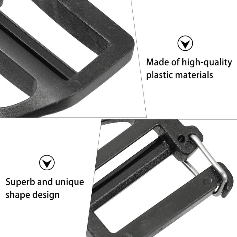 NUOLUX Heavy Buckles Buckle Duty Nylon Bag Strap Straps Luggage Release  Side Flat Strap Webbingbuckle Replacement Backpack - Walmart.com