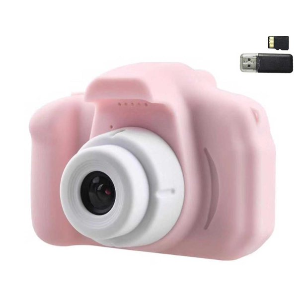 Juguetes De Cámara Para Niños X2 Con Pantalla Hd De 2,0 Pulgadas, Mini Cámara De Vídeo Digital Recargable Portátil, Regalos Para Niños Y Niñas Monstrate FN003116-00