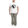 thumbnail image 5 of CafePress - Yin Yang Cat Men's Light Pajamas - Men's Light Loose Fit Cotton Pajama Set, 5 of 7