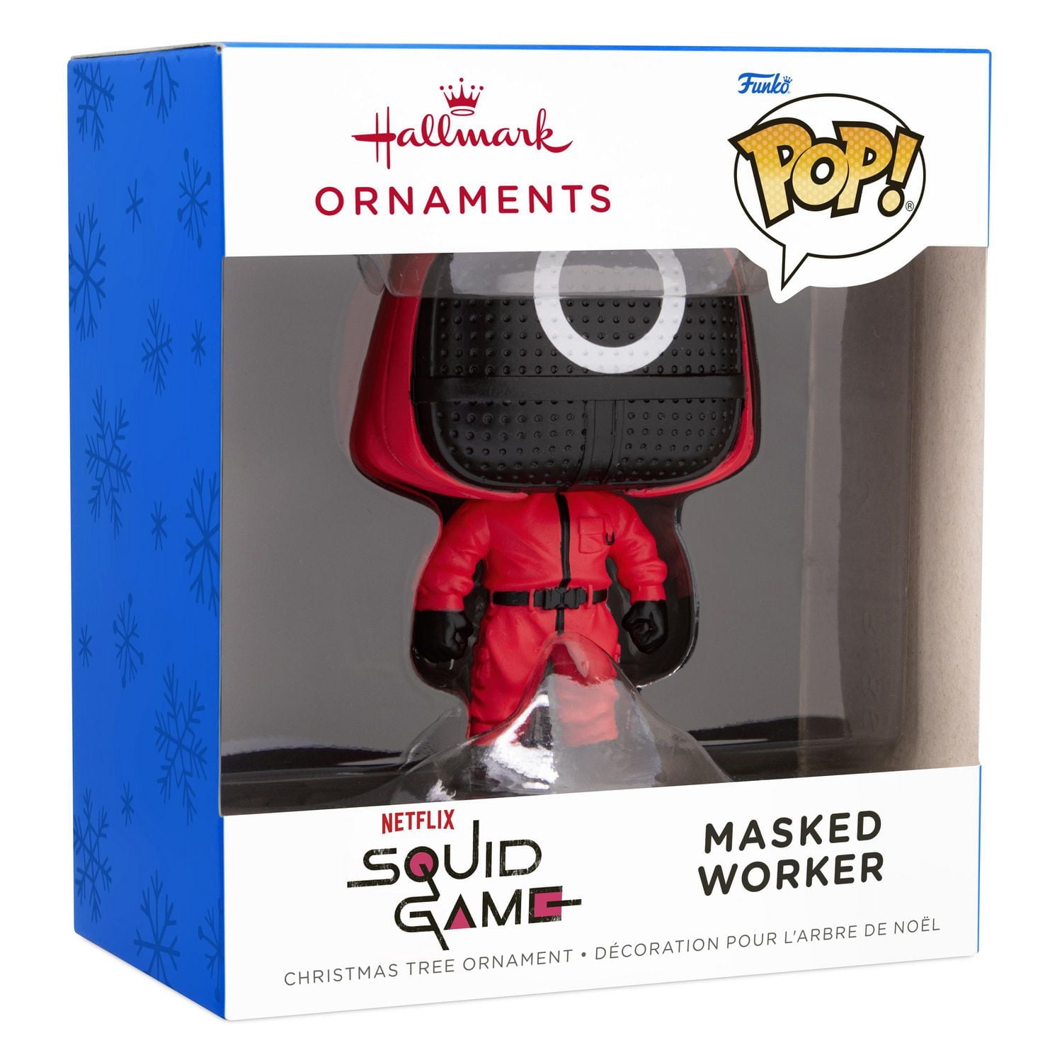 Hallmark Christmas Ornament (Squid Game Masked Worker Funko POP!)