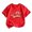 38Red286, variant on WERYOUNG Girls Back To School T Shirt Short Sleeve Round Neck Cartoon Print T-Shirts Kids Lightweight Knit Tees First Day Of School Shirt Versatile Top 2-3 Years