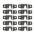 thumbnail image 1 of 10/50Pcs Photo Frame Hardware Hook Silver Horizontal Straight Strip Hanger, 1 of 10