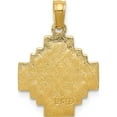 thumbnail image 5 of 14K Yellow Gold Jerusalem Cross Pendant (20 X 15) Made In Peru c3832, 5 of 6