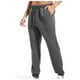 thumbnail image 1 of Pantalones largos para hombre, lisos, informales, con cintura elástica y bolsillos, deportivos, 1 of 7