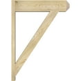 thumbnail image 3 of Ekena Millwork 8"W x 32"D x 44"H Traditional Rough Sawn Craftsman Outlooker, Douglas Fir, 3 of 4