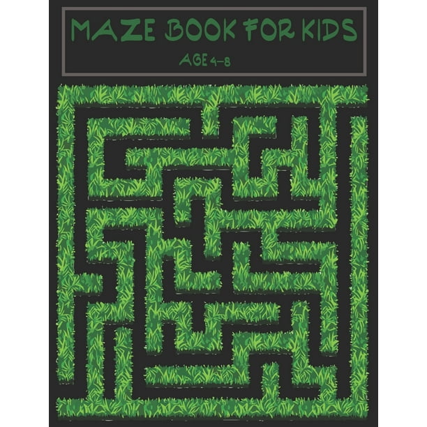 Maze book for kids age 48 A maze activity book for kids. Great for Developing Problem Solving