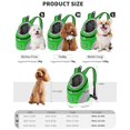 thumbnail image 3 of Cheap!Code Mochila para Perros, Mochila Transpirable, Ajustable para Perros Y Gatos con Fondo Impermeable, Correas Acolchadas para Los Hombros, Mochila para Perros De Viaje, 3 of 7