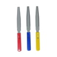 thumbnail image 1 of 3x Guitar Nut File Set Guitar Fret Crowning files Tapered Nut files for Electric, 1 of 8