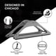 thumbnail image 5 of Soporte vertical para computadora portátil HumanCentric para escritorios (gris espacial) | Soporte ajustable para acoplar Apple MacBook MacBook Pro y otras computadoras portátiles para organizar el tr, 5 of 9