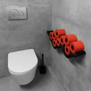 Renova Scented Colored Toilet Paper Packs 3-Ply Bath Tissue Red 1 Pack of 6 rolls