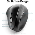 thumbnail image 5 of Kensington Pro Fit Ergo Vertical Wireless Mouse-Black, 5 of 5