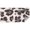 Beige and Black, variant on Beige and Brown Leopard Pattern Rectangle Tablecloth 60"x84",Waterproof Polyester Rectangle Table Cloth, Wipeable Spillproof Polyester Tablecloth for Dining, Camping, Indoor and Outdoor
