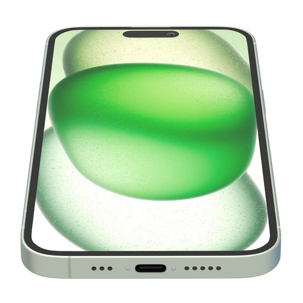 Restored Apple iPhone 15 256GB - Green (AT&T) (Refurbished