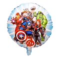 thumbnail image 1 of Globo De Película De Aluminio Redondo De 18 Pulgadas De La Serie Marvel Spiderman Superhéroe Decoración De Fiesta De Vacaciones Juguetes Para Niños Regalo De Cumpleaños, 1 of 4